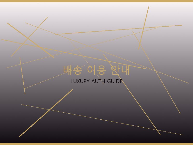 크롬하츠 25 백 미러급 배송 이용 안내