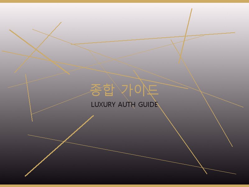 크롬하츠 25 백 미러급 종합 가이드